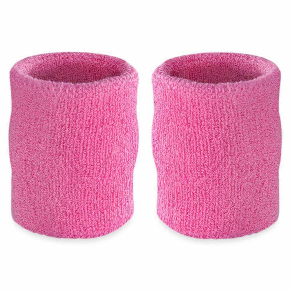 Suddora 4 Inch Armband Pair (2 Arm Sweatbands) - Basketball, Gymnastics, Tennis