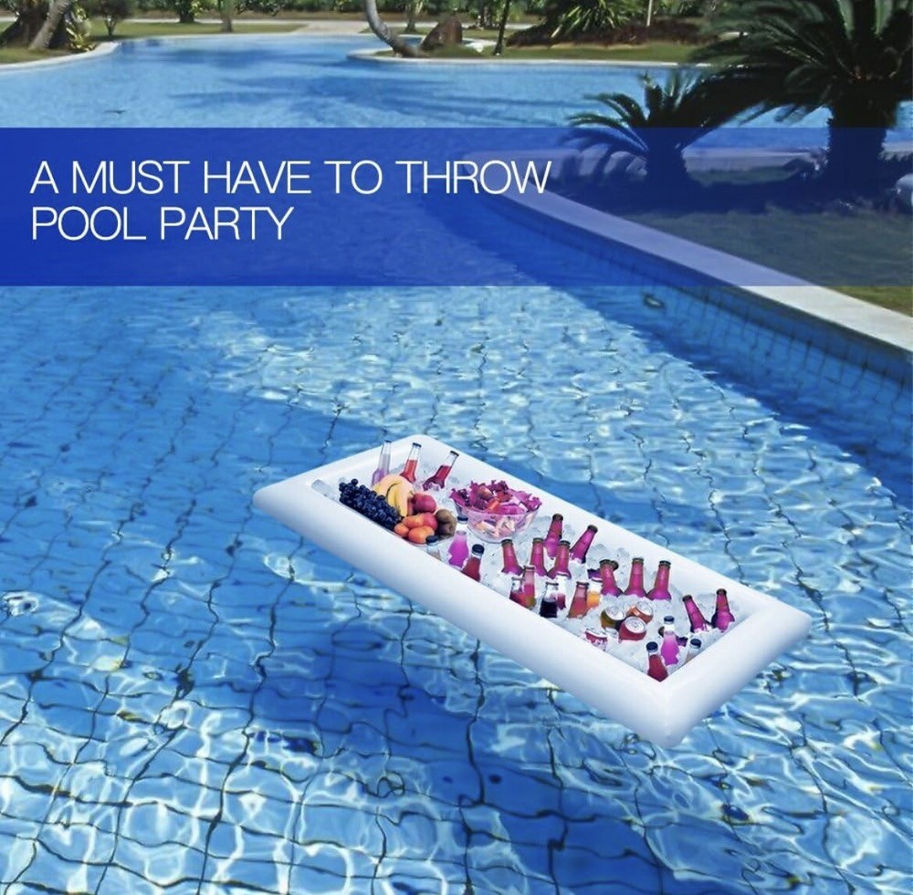 Inflatable Ice Serving Buffet Bar