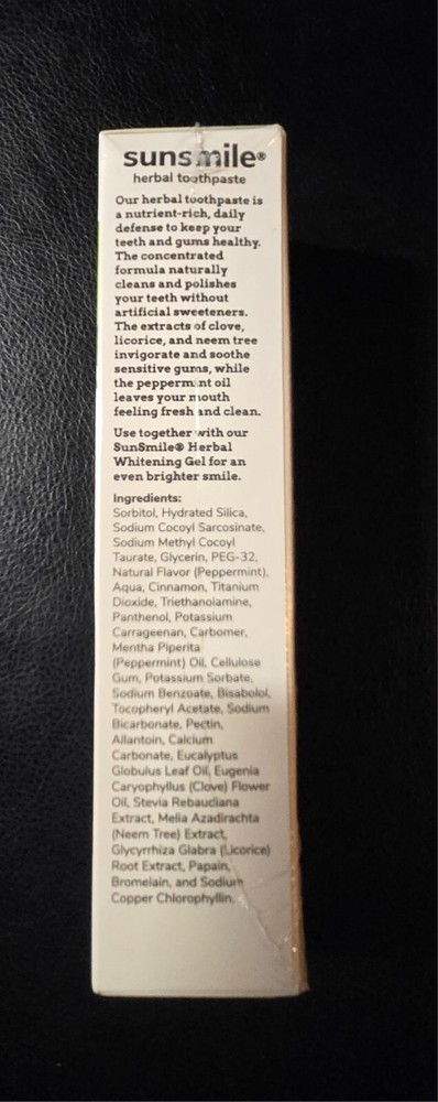 Sunrider Sunsmile Toothpaste