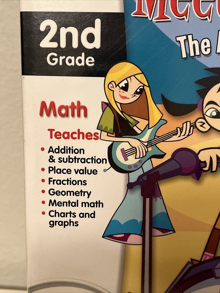 NIP Leap Pad Plus Writing Meet the Band The Algorithmics 2nd Grade Math