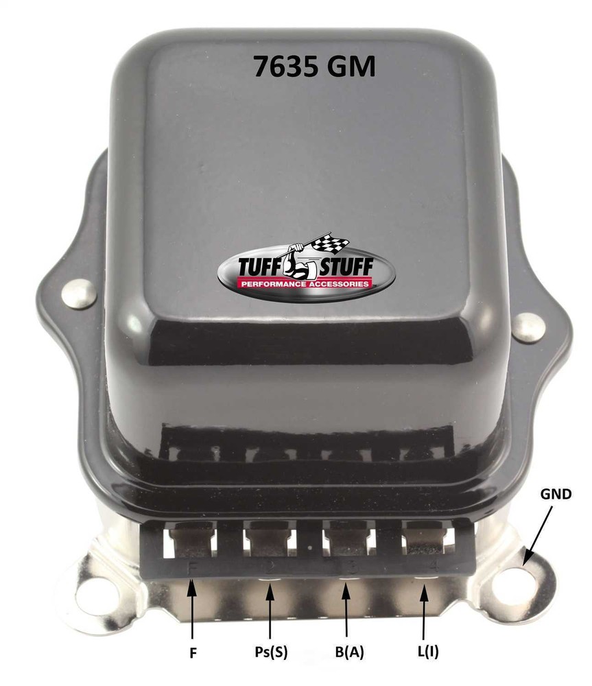 Voltage Regulator-Alternator Replacement Tuff Stuff 7635