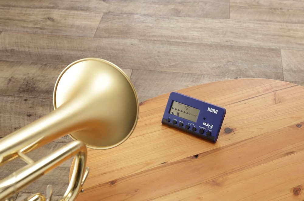 Lightweight Multi-Function Metronome with Long Battery Life - Black/Red and Blue
