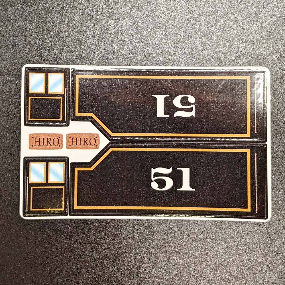 Replacement Stickers for Hiro - Plarail ONLY Thomas & Friends (Pre-Trackmaster)