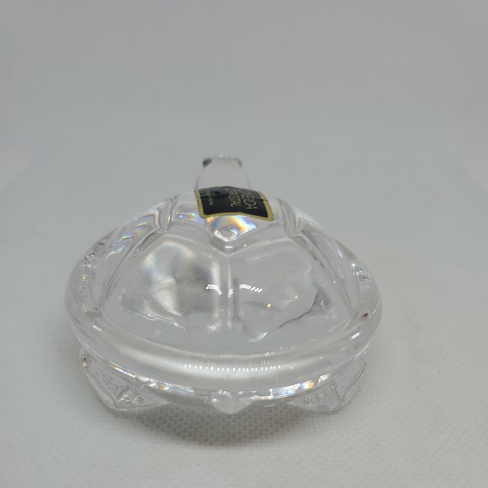 Oneida Crystal Clear Turtle, 3 1/2" long.