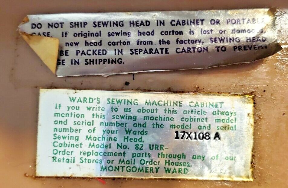 WARDS SIGNATURE SEWING MACHINE UHT J265A