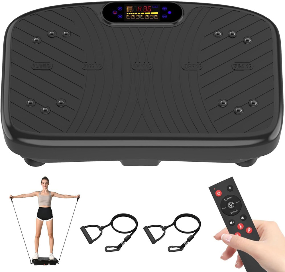 Vibration Plate Exercise Machine, Vibrating Plate Platform for Lymphatic Drainag