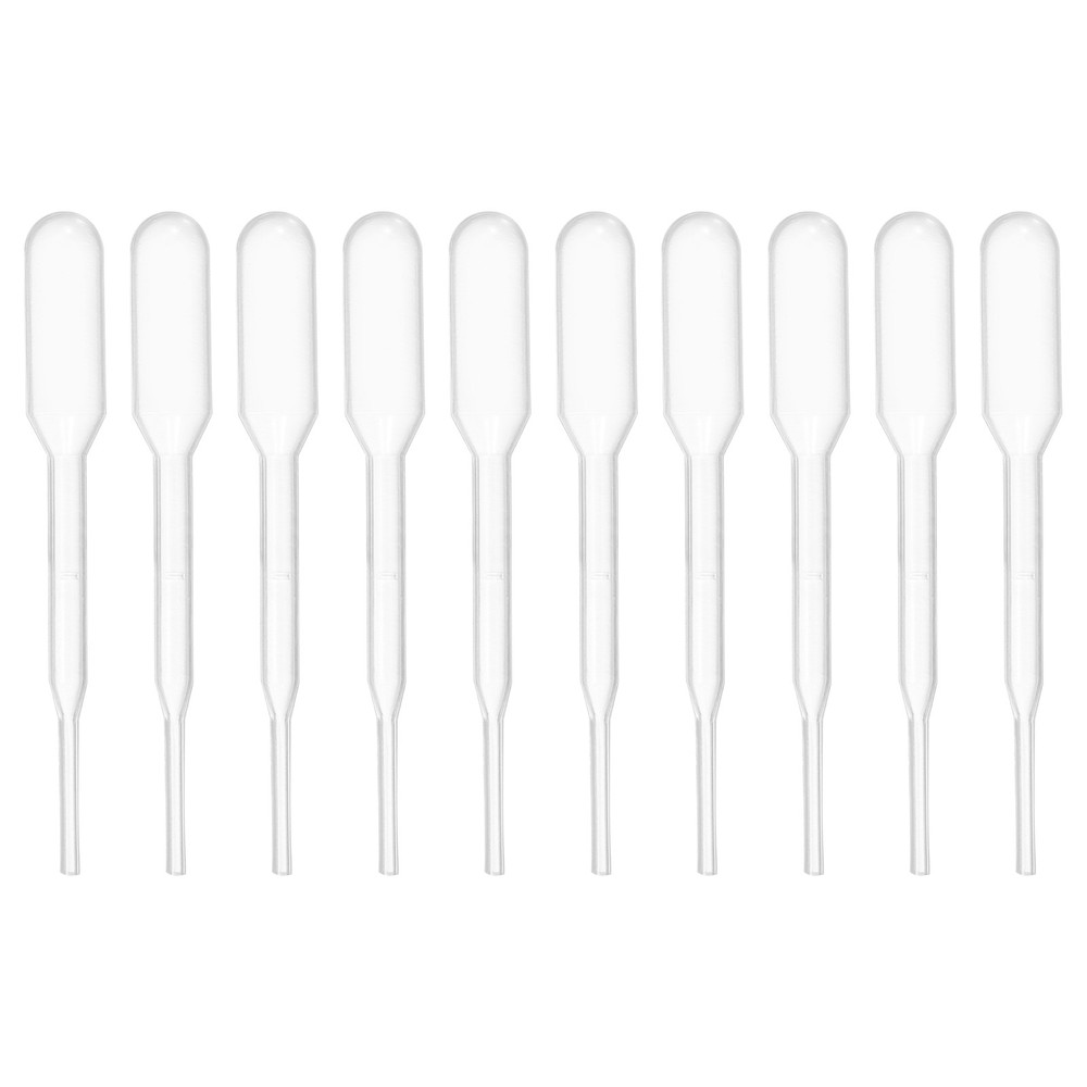Disposable Transfer Pipette, 100pcs 0.2ml LDPE Polyethylene Plastic Pipette