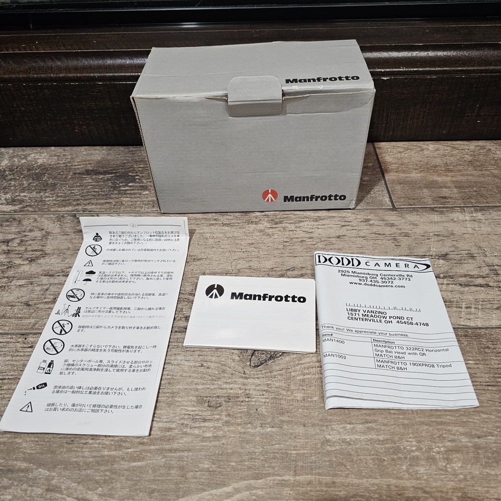 Manfrotto 322RC2 Joystick Head Short