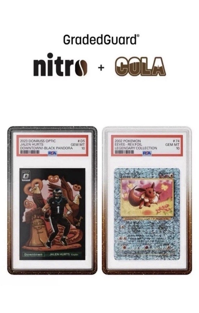 PSA Limited Edition Graded Guard Cafe Bundle Nitro & Cola Set - 2x Graded Guards