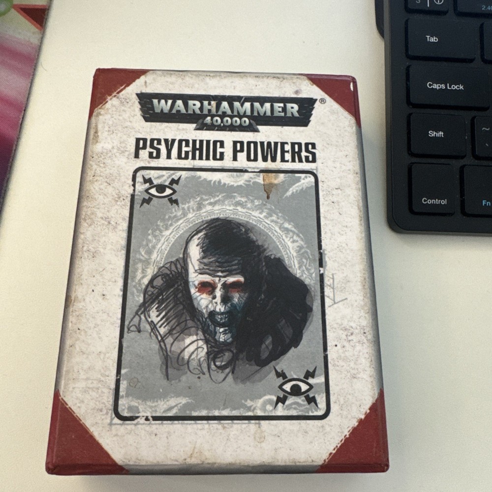 Warhammer 40000 Psychic Powers Cards