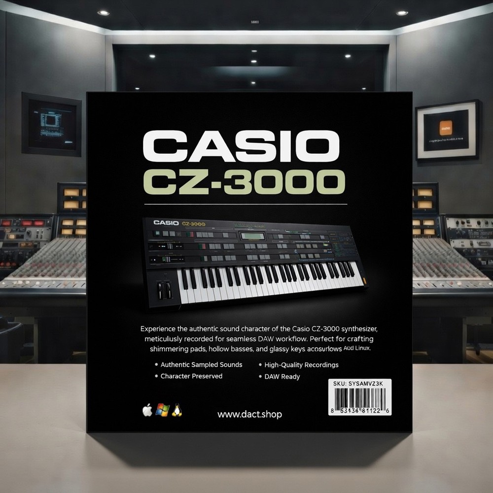 Casio CZ-3000 Synthesizer Sample Library