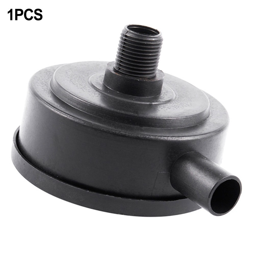 Long Lasting Black Plastic Intake Muffler Filter for Compressors 1 Pack