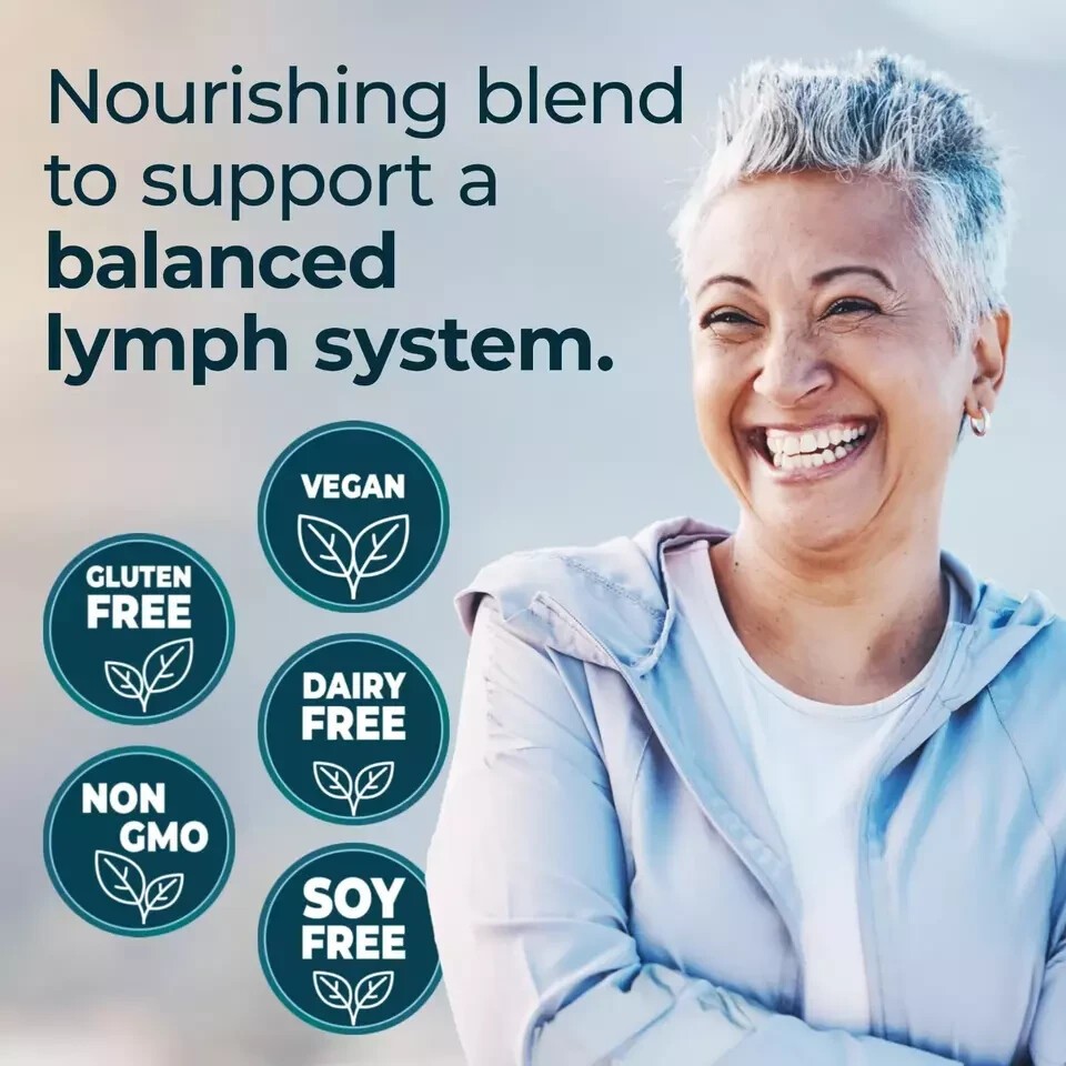 1 Pack of PureHealth Research Lymph System-Reduce Swelling Lymphatic Supplement