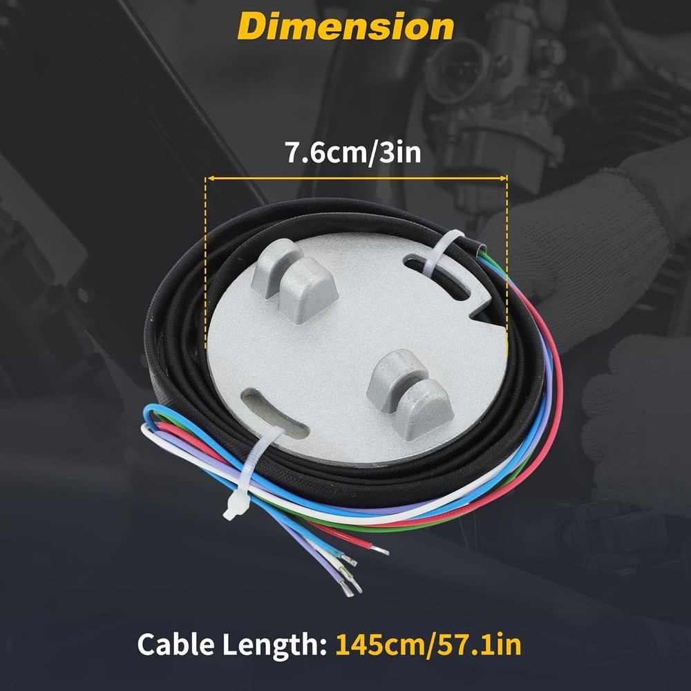 For Harley Dyna Programmable Single Fire 53-644 Electronic Ignition Module