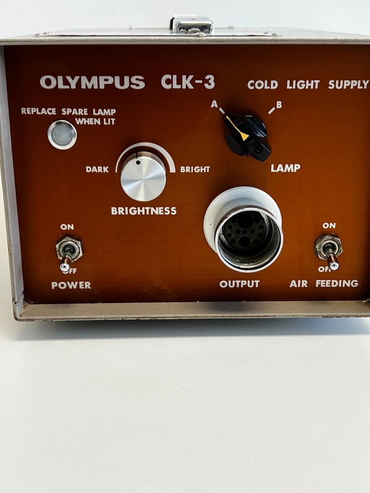 Olympus CLK-3 Cold Light Supply Source - Power Tested Only
