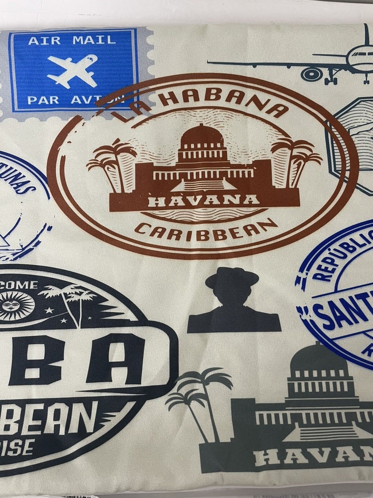 Cuba Decorative Rectangular Pillowcase 26" x 16"