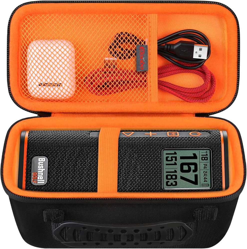 Carrying Case for Bushnell Wingman View GPS Golf Speaker, Golf Bluetooth Speaker