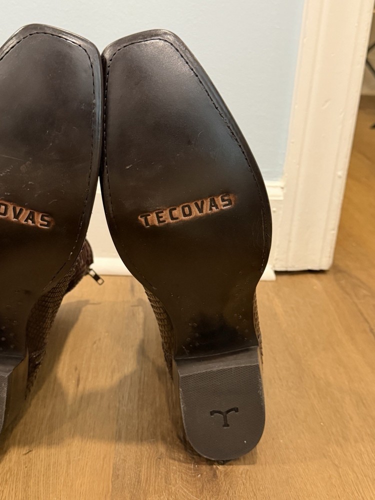 Tecovas Exotic Python Boots 12.5 D