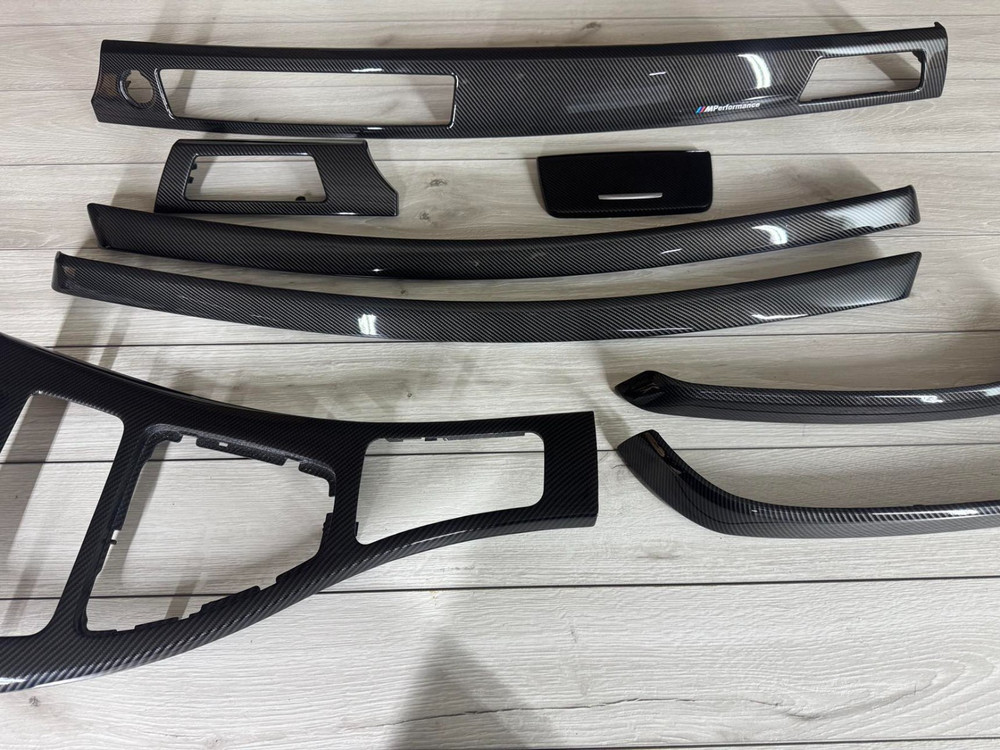 BMW E90 E91 Interior trim set NON IDRIVE ! Carbon FIBER LHD