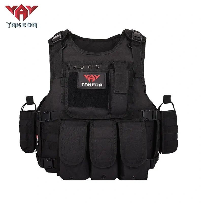 Yakeda VT-322 Military Tactical Vest plate carrier Adjustable Brand New up to 3x