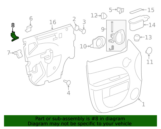 Genuine GM Bracket 15274534