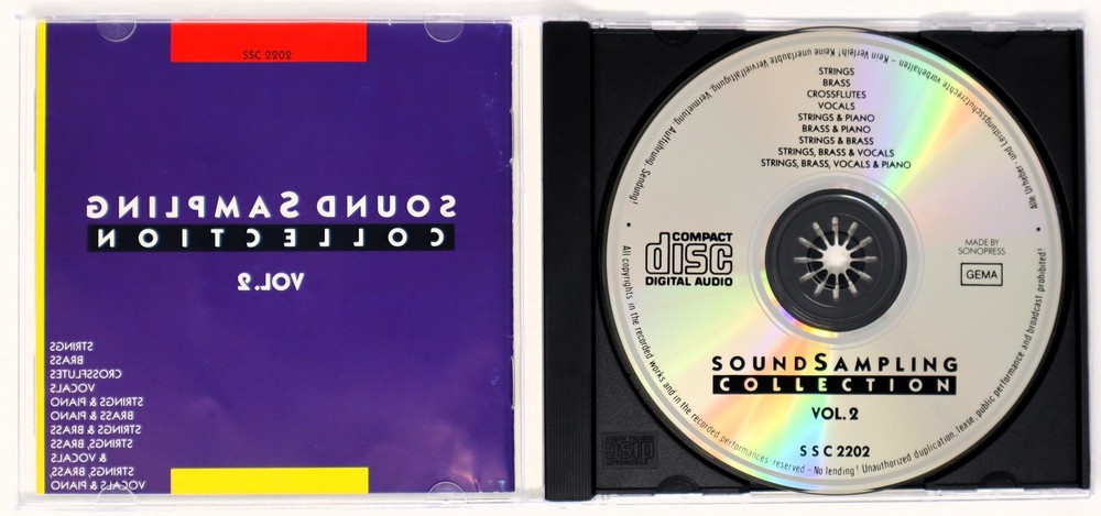 Musik Meyer Sound Sampling Collection Vol. 2 Sample/Sound Library/Sampling CD