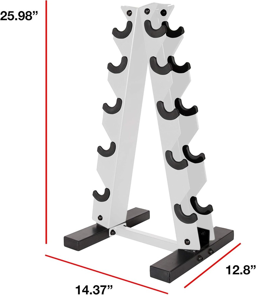 A-Frame Dumbbell Weight Rack | Color Series