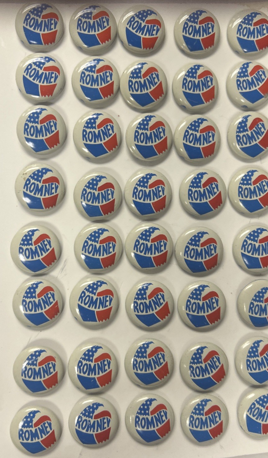 Lot o 40 George Romney  7/8” Political pinback button pin