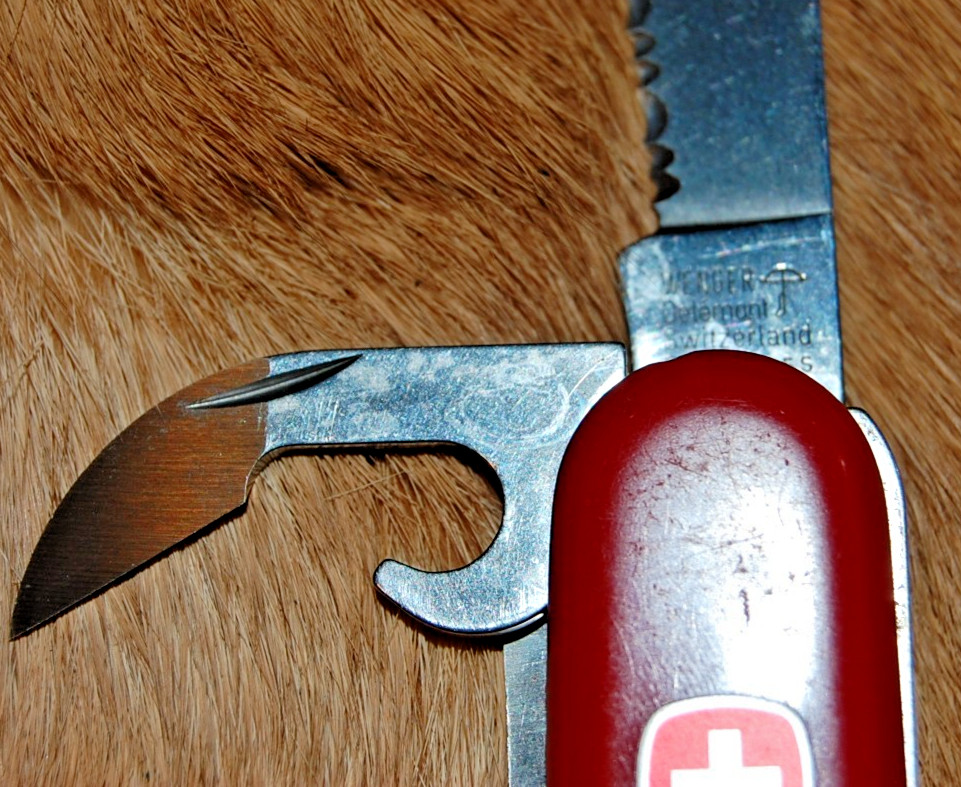 Wenger Delémont Collection Backpacker (Serrated) 85mm Swiss Army Knife