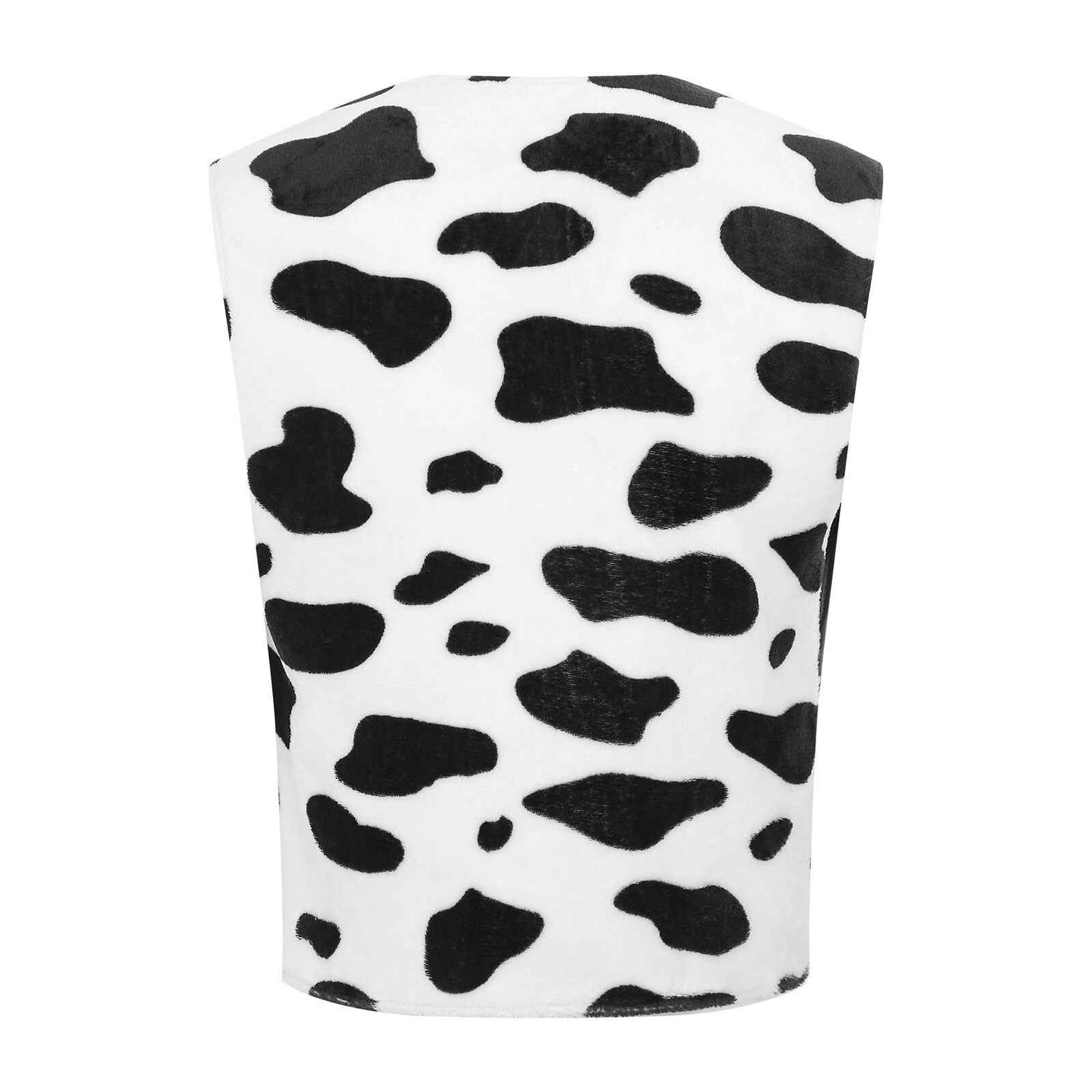 US Mens Flannel Western Cowboy Vest Sleeveless Open Front Waistcoat Tops Costume