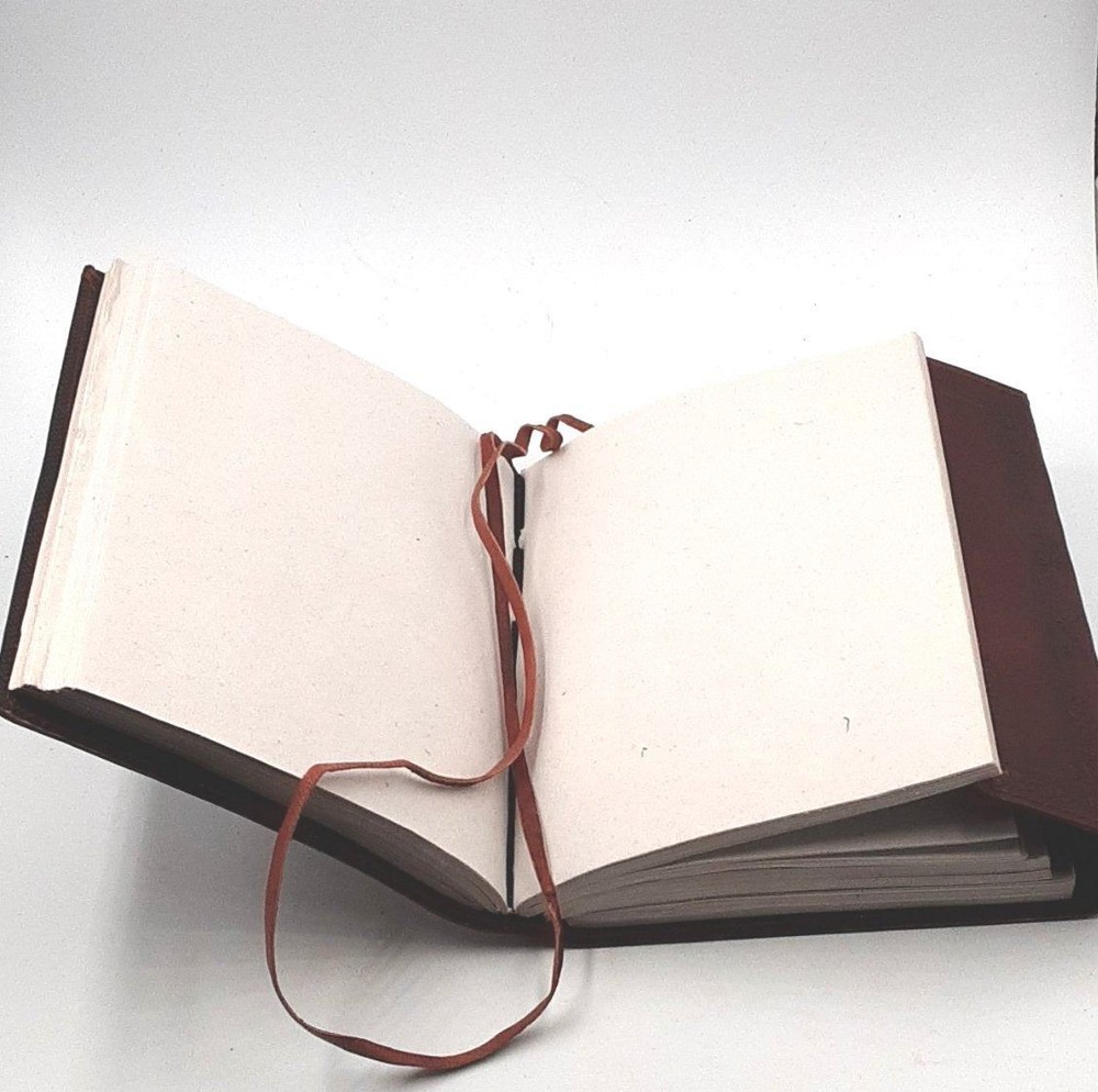 Greenman leather blank Book #2229