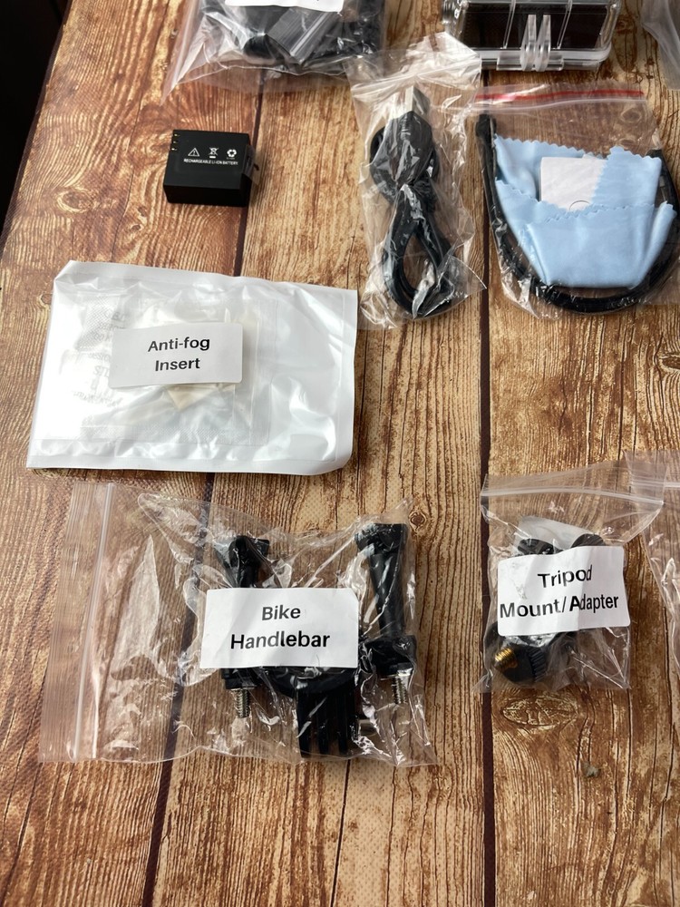 Action Savvy Camera And Attachments 007 New Open box