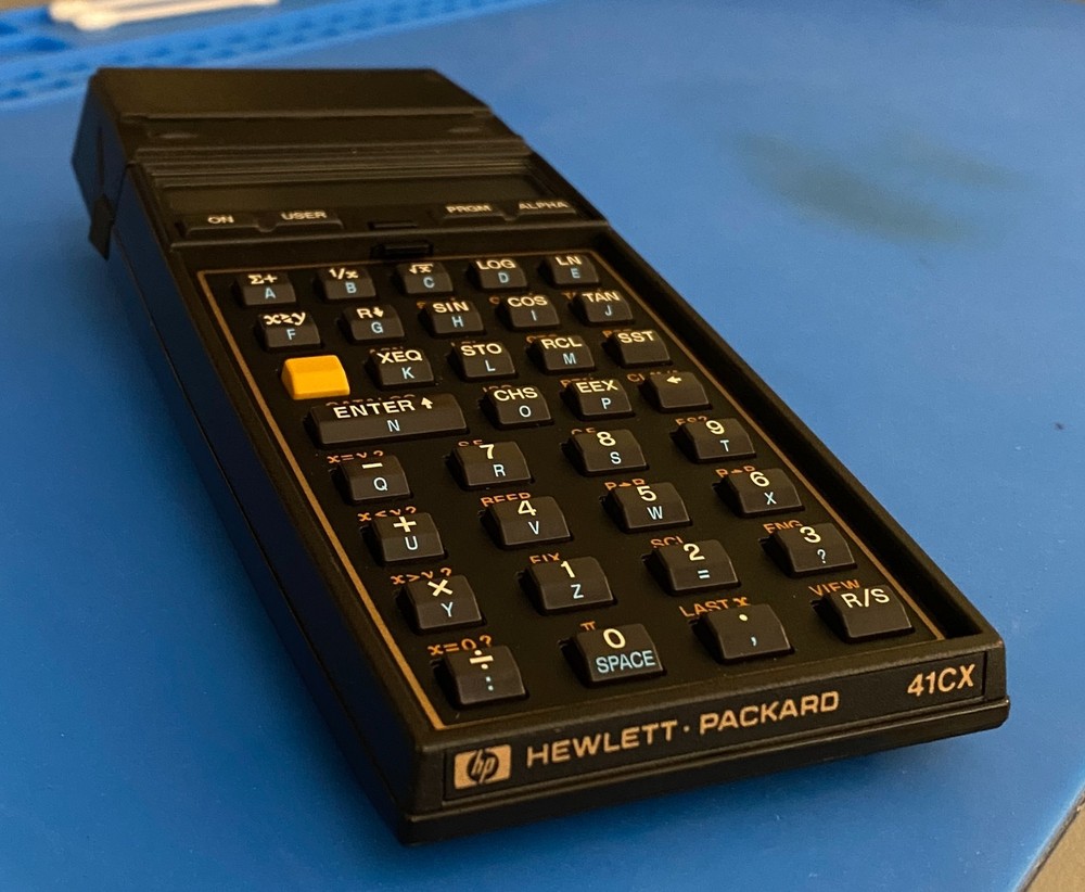 HP 41CX Fullnut Calculator in pristine condition with many extras