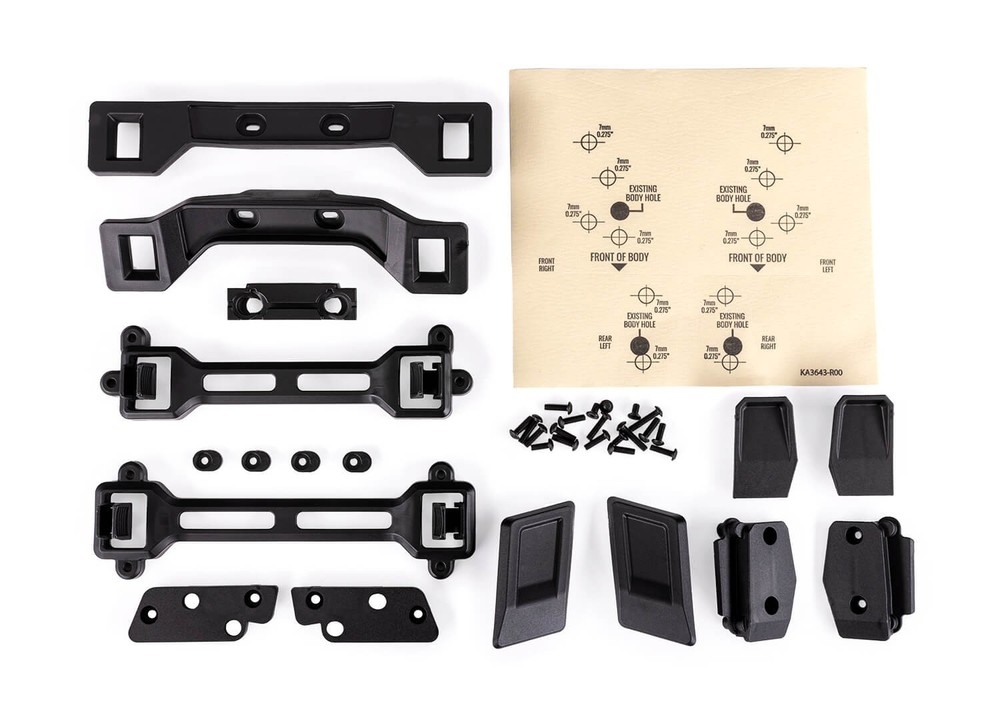 Traxxas Slash 4x4 Clipless Body Mount Conversion Kit 6928