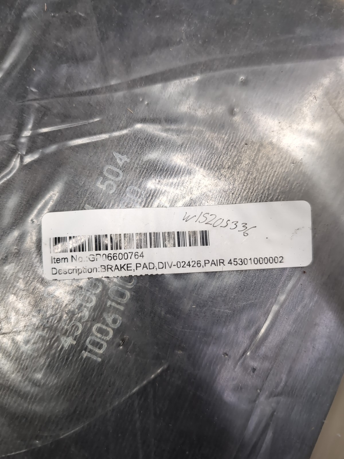 ktr-stop m 504 brake pads 2pc 453000042300 1006100