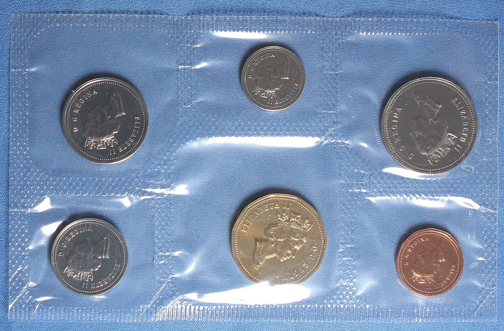 Canada 1993 Uncirculated Mint Set (Proof-Like) - With Envelope and COA 2