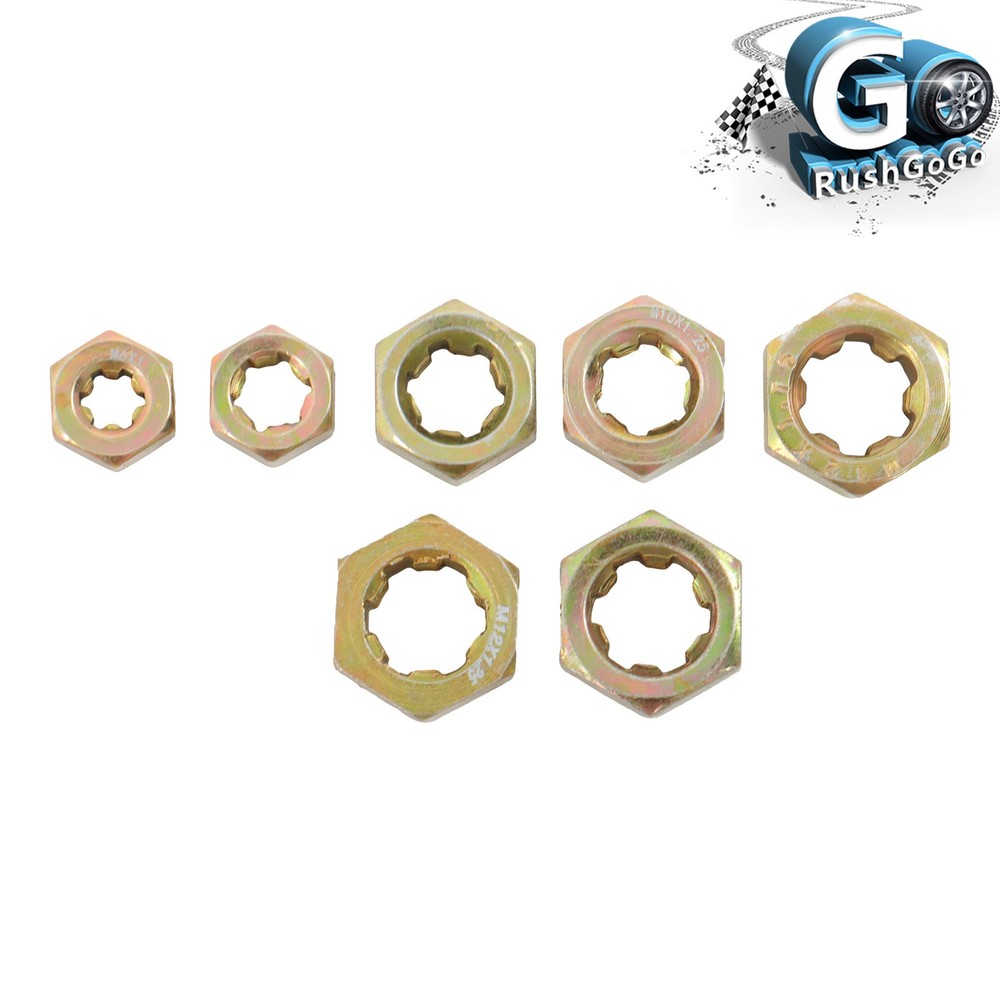 Metric Thread Chaser Set Practical Thread Restorer Tool M6 M8 M10 M12 15-Pieces