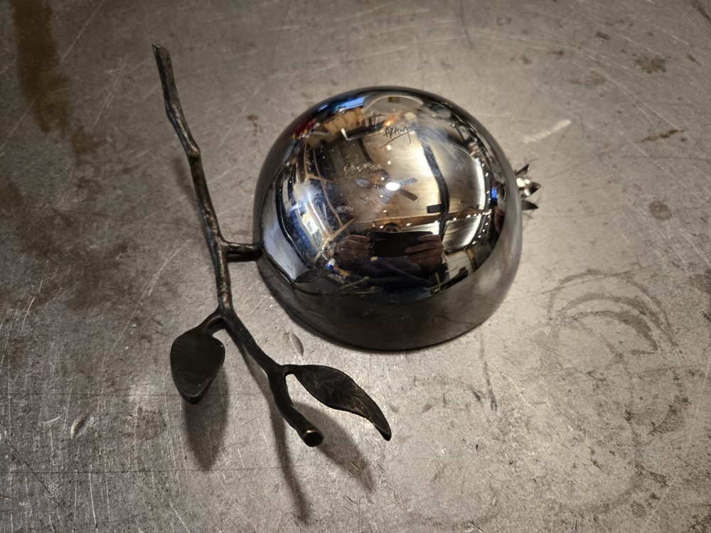 Handmade Silver Serving Dish !!! Beautiful!!!