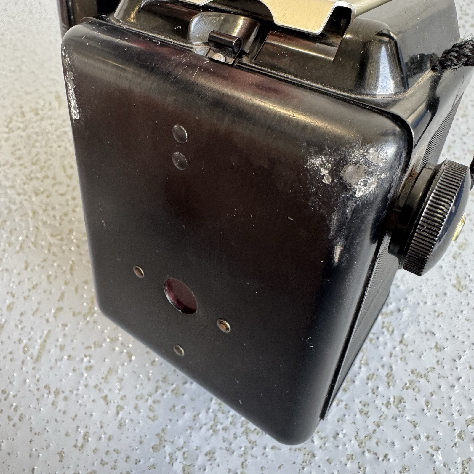 Vintage Argus Super 75 Camera Bundle, UNTESTED Leather Case, Flash, Bulbs, Film