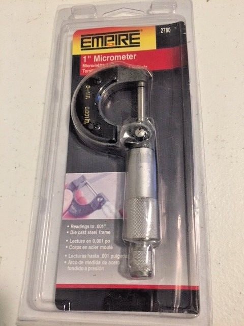 EMPIRE 2780 1" Inch Micrometer