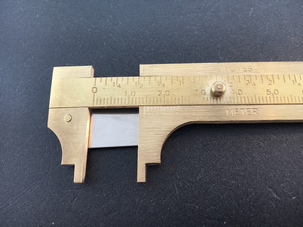 Brass Measuring Gauge 80 mm