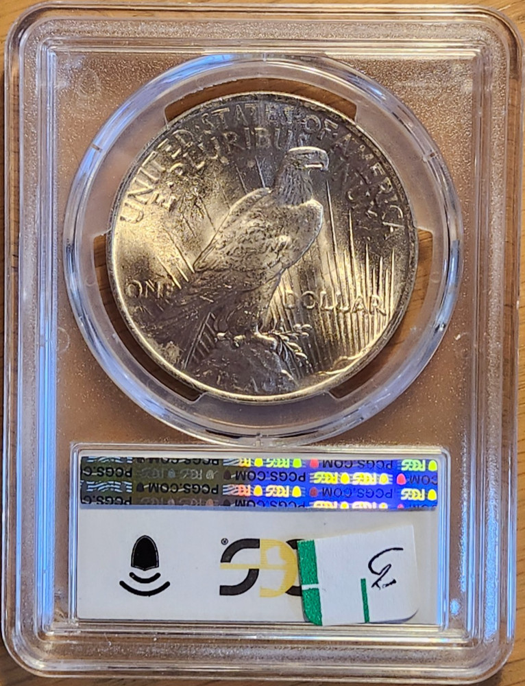 1922 P PCGS MS64 PEACE 90% SILVER #3