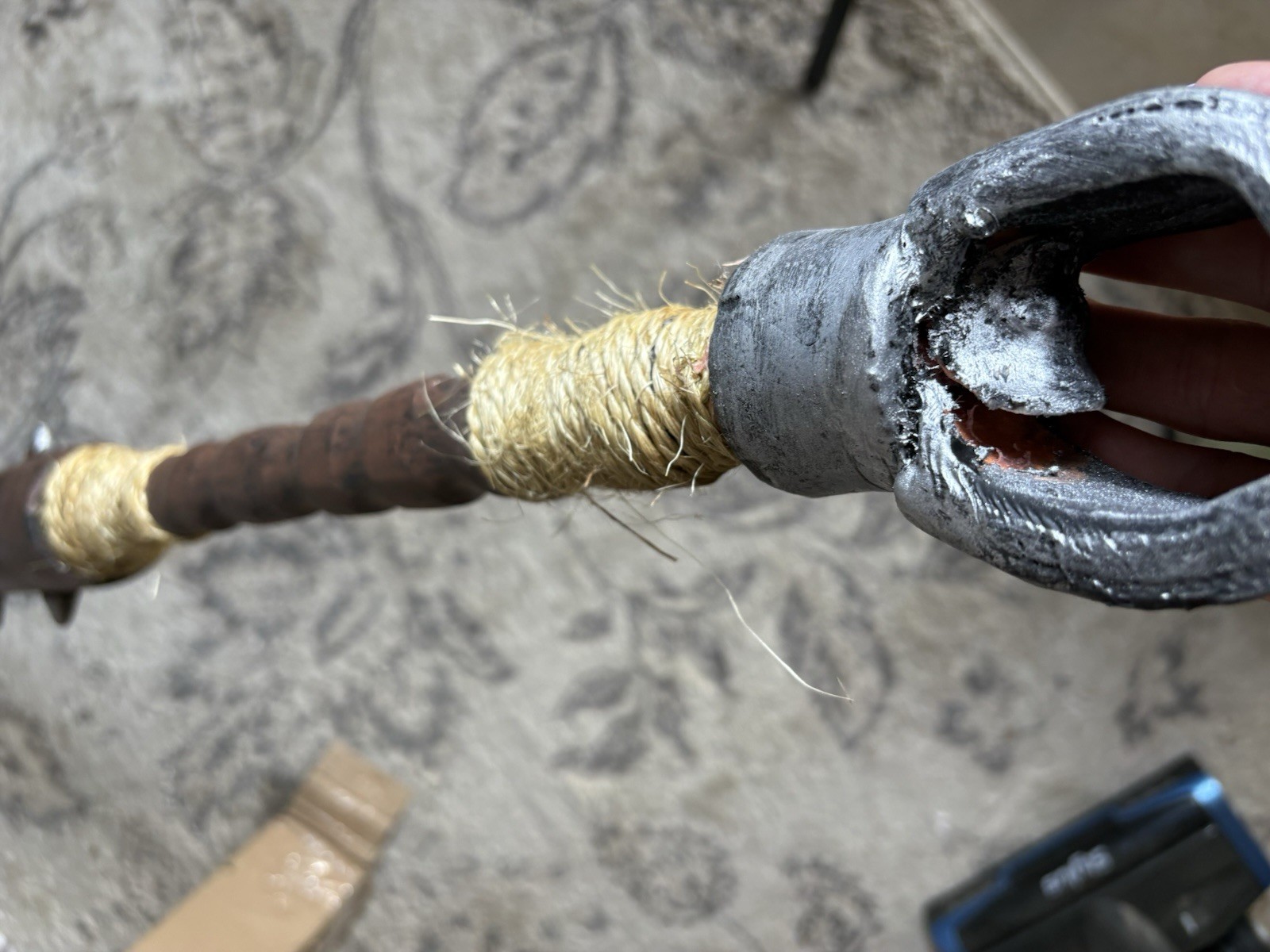 LARP Mace Cosplay Samurai Stick Foam Spiked Club Comic-con / Dragoncon Sword