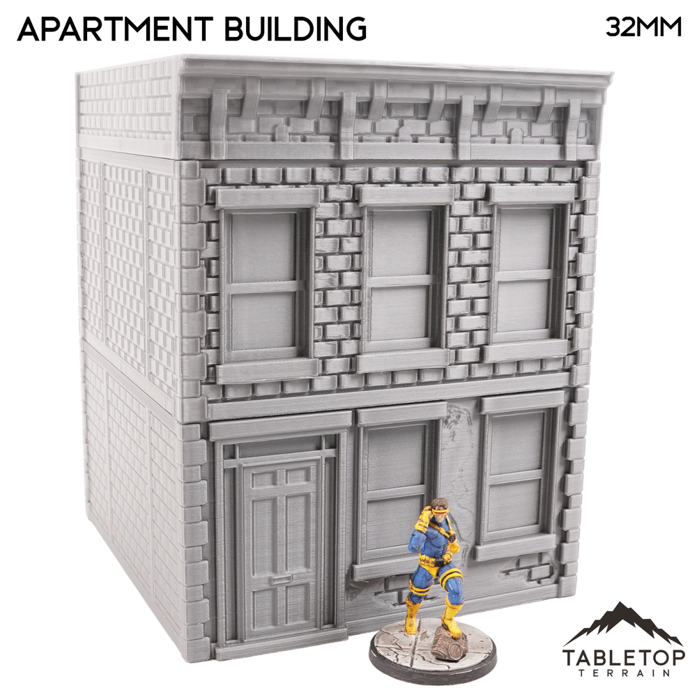 Apartment Building - Marvel Crisis Protocol Building - Tabletop Terrain MCP