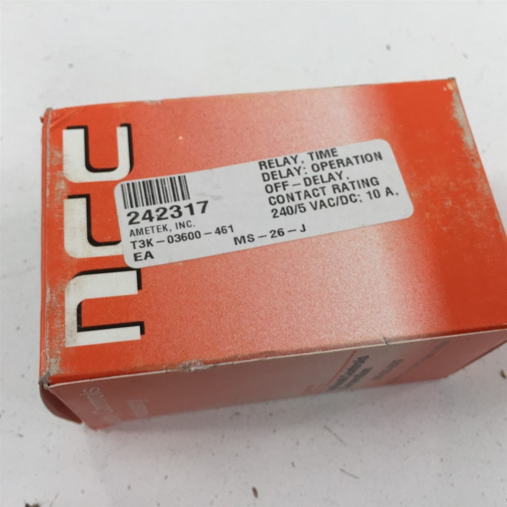 NCC T3K-3600-461 Solid State Timer