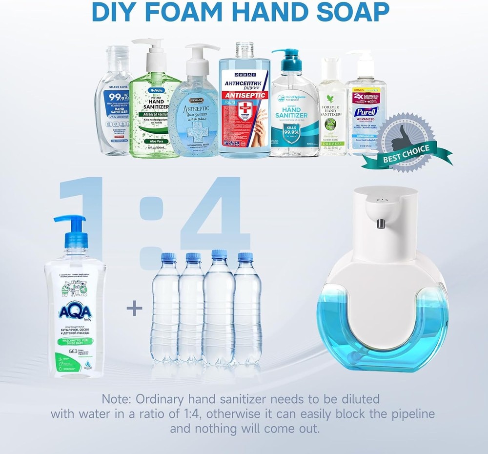 Automatic Foam Soap Dispenser,Touchless Automatic Foam Soap Dispenser