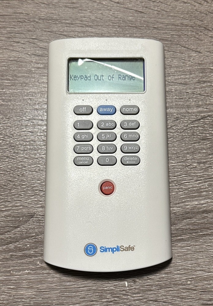 SimpliSafe Keypad Home Security System First Generation Sensor Number 1HETV