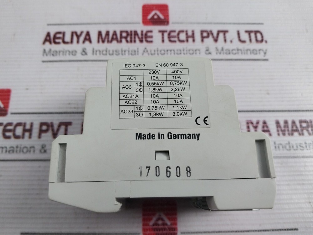 Hager SK 606 Key Switch 10A 400V