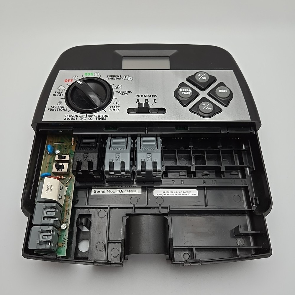 Toro TMC-212 Irrigation System Indoor Controller w/ 6 Zones + Instructions Guide