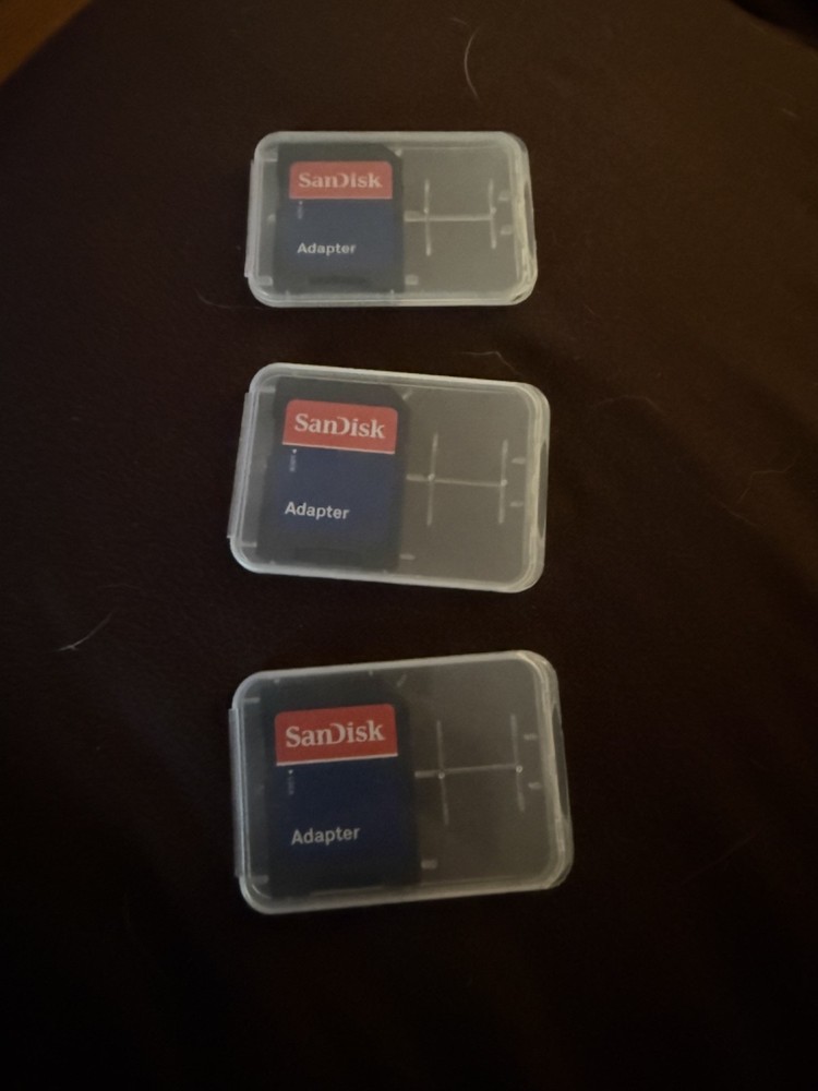 SanDisk MicroSD Micro SD to SD HC SDHC Adapter Memory Card Reader